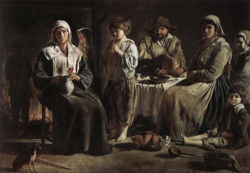 Louis Le Nain Peasant family oil painting image